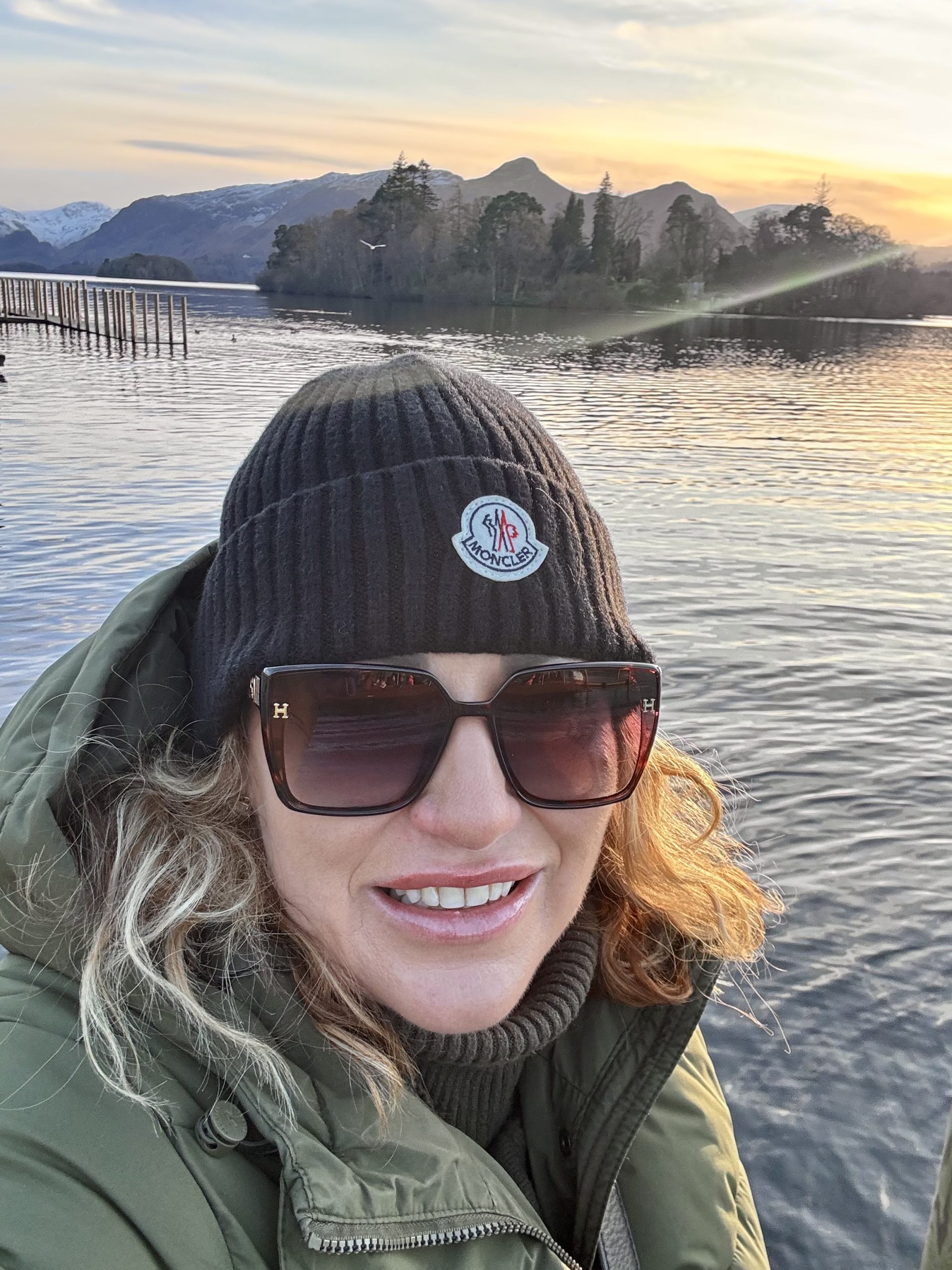 Niki looking calm and tranquil